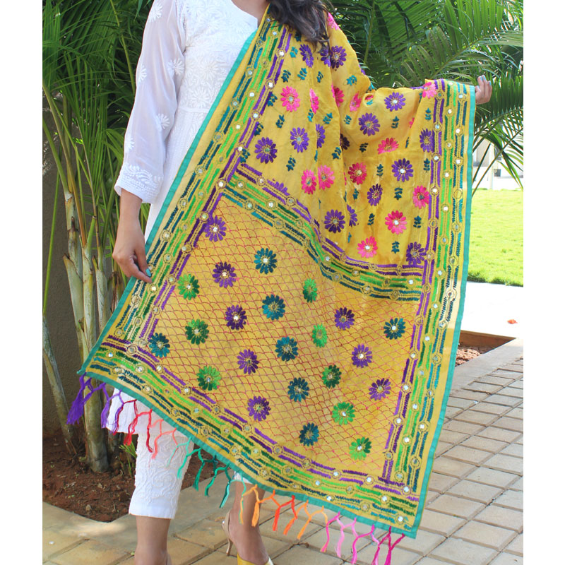 yellowChanderiphulkari2