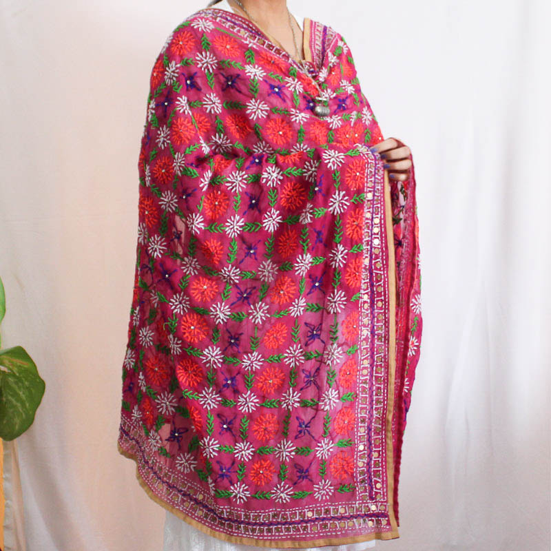 Phulkari Dupatta Phulkari Dupatta
